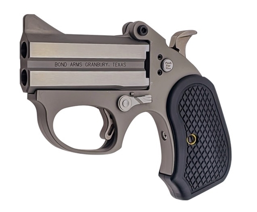 Bond Arms Honey-B, Derringer, Sub-Compact, 9mm, 3" Barrel, Fixed Sights, Stainless Steel, Silver, 2 Rounds BAHB-9MM BAHB - 9MM