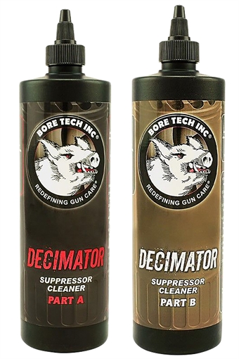 Bore Tech Decimator Suppressor Cleaner A & B 16oz BTCQ30816AB