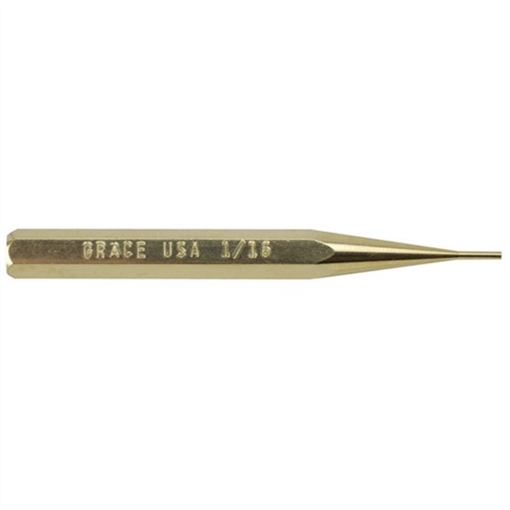 Grace Usa 1/16'' (1.6MM) BRASS PIN PUNCH 116BPP