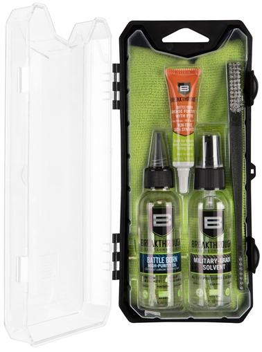 BREAKTHROUGH CLEAN TECHNOLOGIES THE BASICS KIT - INCLUDES SOLVENT HIGH-PURITY OIL TOWEL BRUSH & GREASE SAMPLE PACKS BT-101
