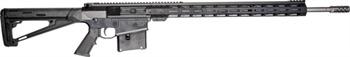 Great Lakes Firearms GLFA 6.5 PRC AR-10 5+1 24" Stainless Steel Black GL10LA65PRCSS BLK