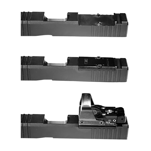 C&H Precision Weapons RMR CUT SLIDE ADAPTER PLATE W/6-32 HOLES TO ALL OTHER OPTICS BRN-RMR-632