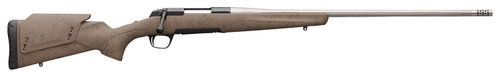 Browning X-Bolt Western Hunter L.R. 28 Nosler, 26" Barrel, Spider Webbed FDE Stock, 3rd