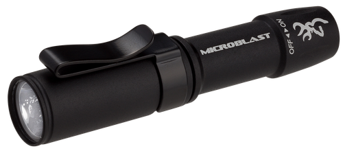 Browning Microblast White LED 72 Lumens AAA (1) Battery Black Aluminum Body
