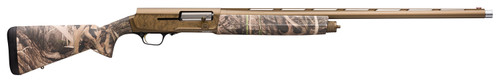 Browning A5 Wicked Wing 12 Ga, 3.5" Chamber 28" Barrel, Mossy Oak Shadow Grass Habitat Camo, Burnt Bronze Rec, 4rd