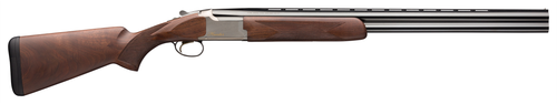 Browning Citori Hunter 16 Ga, 2.75" Chamber, 26" Barrel, Nickel Plated Rec. Gold Enhancement, Satin American Walnut, 2rd
