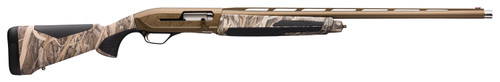 Browning Maxus II Stalker 12 Ga, 3" Chamber 28" Barrel, Mossy Oak Shadow Grass Habitat Camo, Bronze Rec, Overmolded Grip Panels, 4rd