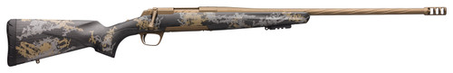 Browning X-Bolt Mountain Pro 6.5 Creedmoor, 26" Threaded Barrel, Bronze Rec, Accent Graphics, 4rd