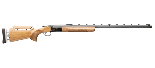 Browning BT-99 Max Full Size 12 Gauge Single Shot 2.75" 1 Shot 34" Polished Blued Adjustable Vent Rib Barrel, Blued Steel Receiver, Adjustable Gloss AAAA Maple Wood Stock 017092401