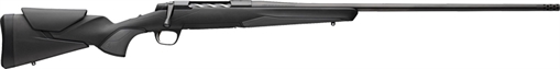 Browning X-Bolt 2 Hunter Composite, Bolt Action Rifle, 7MM Remington, 26" Sport Contour Barrel, Threaded M13x.75, Muzzle Break, Matte Blued Finish, Black, Composite Stock with Rubber Overmolding, Sporter Grip, 2 Extra Stock Spacers, 3 Rounds, 1 Magazine 03