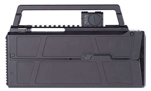 B&T BWC9 FOLDING ACC. CHASSIS BLK, SPRING LOADED DEPLOY, AIMPT ACRO P2, NEEDS P320 FCU 430298