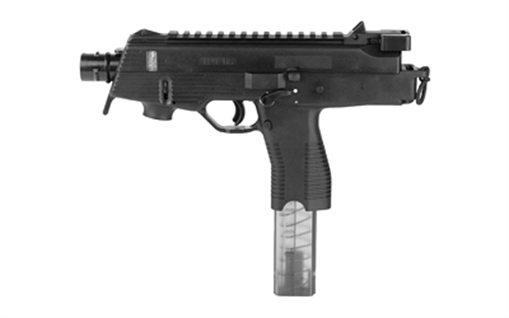 B&T USA TP9-N, Semi-automatic, Pistol, 9MM, 5.1" Barrel, 25mm 3-Lug, Matte Finish, Black, 30 Rounds, 1 Magazine BT-30105-2-N-BLK 30105NUS