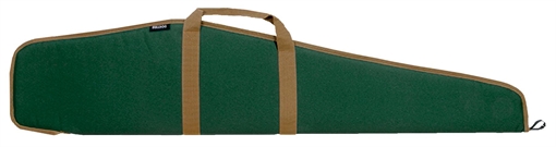 Bulldog Pit Bull 48" Green w/Tan Trim Water Resistant Nylon Closed-Cell Foam for Scoped Rifles BD101