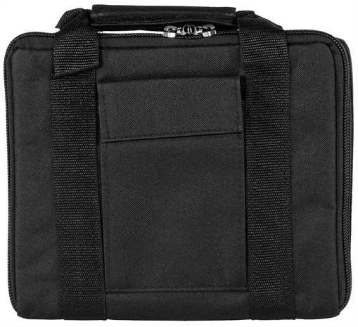 BULLDOG CASE HARD SIDED DBL PISTOL CS 11X9 W LOCK ZIP (5 PER CASE) BD511
