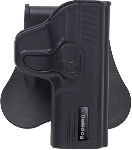 Bulldog Cases Rapid Release Polymer Holster, Fits Commander Size 1911s, Right Hand, Polymer, Black RR-1911 RR1911