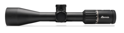 Burris RT-15 Scope, 3-15X50mm, 30mm Tube, Front Focal Plane, SCR 2 MIL Reticle, Matte Black