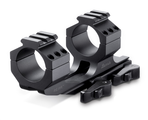 Burris Optics Proper Eye Position Ready Quick Detach Mount (PEPR), Fits Picatinny, 30mm w/Picatinny Tops, Matte Finish 410342