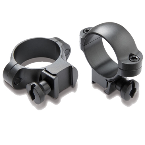 Burris Deluxe Solid Steel .22 Rings 1" High 0.95" Actual Height - Gloss 420073 000381200730