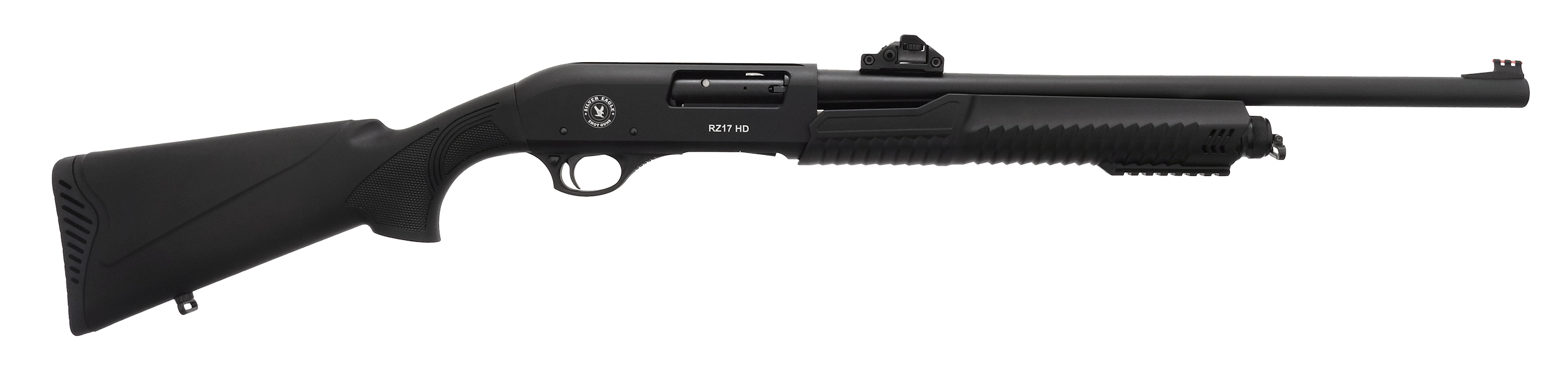 Silver Eagle RZ17 Home Defense Pump Shotgun RZ17HD, 12 Gauge, 18.50", 3" Chmbr, Black Synthetic Stock, 4 Rds