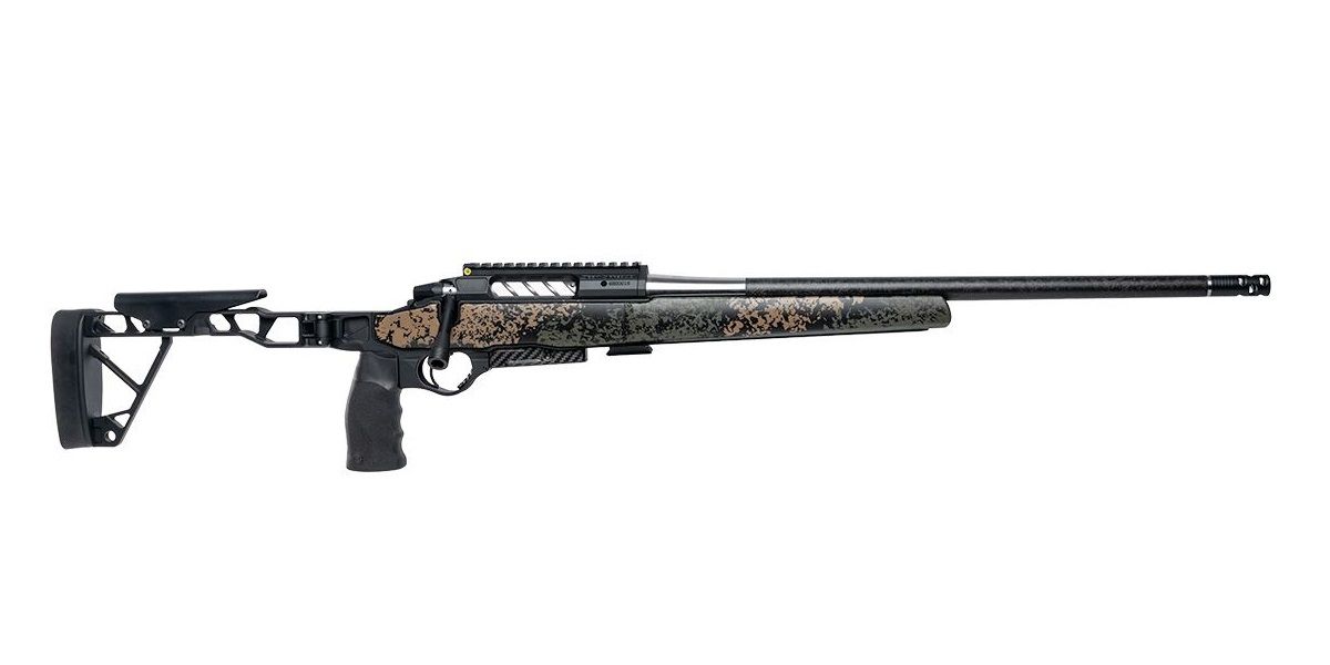 Seekins Precision Havak Element Hunter M3 Rifle 0011710421-F, 22 ARC, 20", Folding Woodland Shadow Carbon Chassis Stock, 3 Rds
