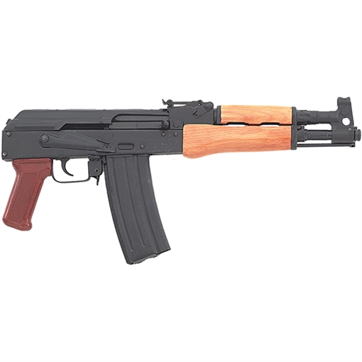 Century Arms Draco 7.62x39mm 30+1 12.25" Black Chrome Lined Threaded Barrel, Black Stamped Receiver, Wooden Handguard, Polymer Pistol Grip, Includes 30rd Magazine HG1916N