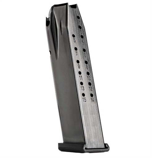 CANIK Pistol Magazine, 9MM, 15 Rounds, Fits TP9 Pistols, Black, Matte Finish MA2082