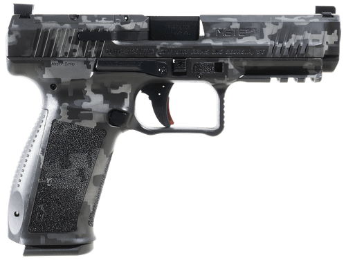 Canik METE SFT 9mm, 4.5" Barrel, Dark Grey Digital Camo, Optic Ready, 20rd