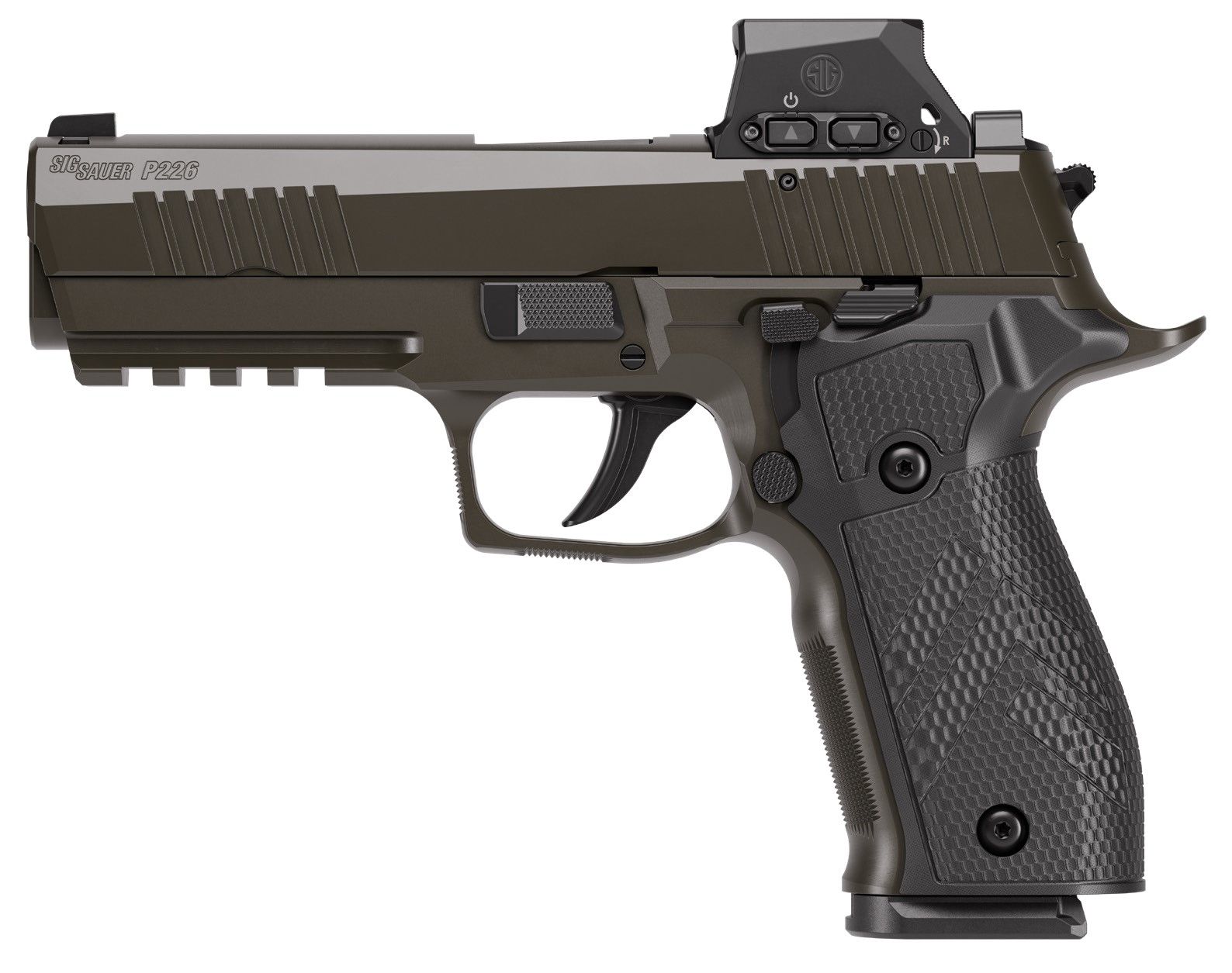 Sig Sauer P226X Legion RXSL Pistol 226X-9-LEGION-RXSL, 9mm, 4.4in, Black G10 Legion Grips, 18 Rds