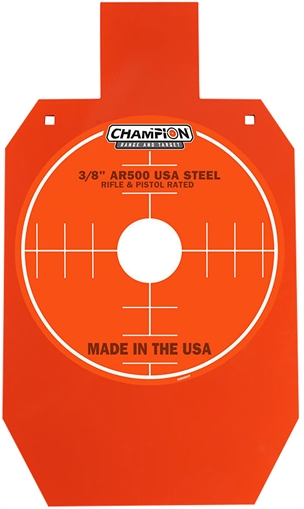 Champion Targets 33% IPSC SILHOUETTE 3/8'' AR500 TARGET 44906