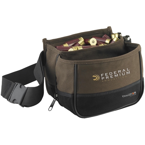 CHAMPION SHOTGUN SHELL POUCH DOUBLE ( 6 PER CASE ) 45852