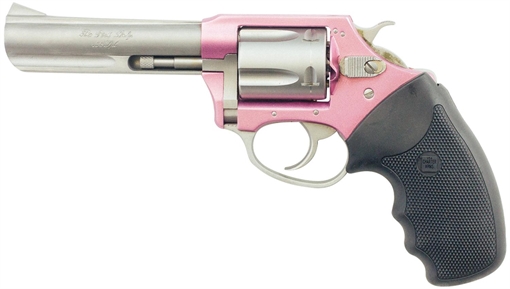 Charter Arms Pink Lady Handgun .38 Spl 5rd Capacity 4.2" Barrel Pink Frame/Stainless Cylinder - Refurbished 53836R