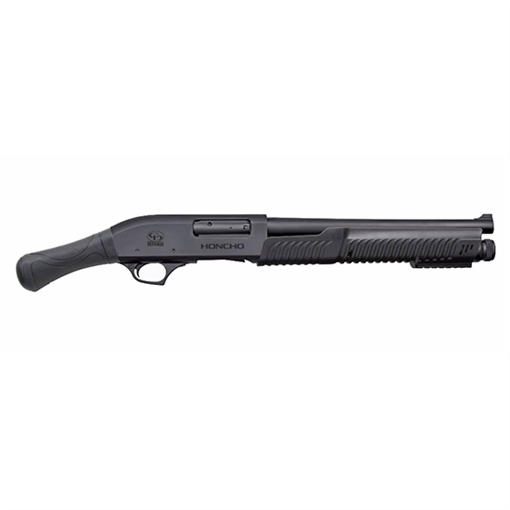 Charles Daly Honcho, Pump Action Shotgun, 12 Gauge, 3" Chamber, 14" Blued Finish, Black, Front Fixed Blade Sight, 5 Rounds, 27" Overall Length 930.317 930317 8053800944007