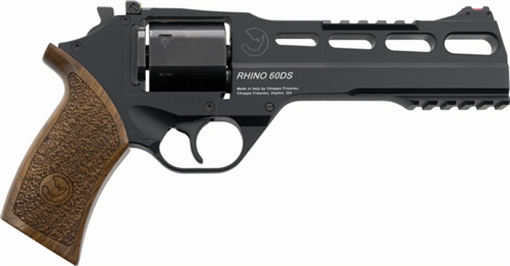 Chiappa Rhino Revolver 60SAR Handgun 9mm Luger 6rd Capacity 6" Barrel Anodized Black Finish CF340.279