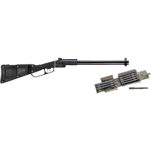 Chiappa Chiappa M6 Folding Shotgun/Rifle 12 ga./ .22 LR 18.5 in. Black with X-Caliber Set CF500.184