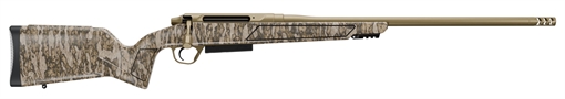 Christensen Arms Evoke Mossy Oak, Bolt Action Rifle, 7MM Remington Magnum, 22" Barrel, RFR Muzzle Brake, Cerakote Finish, Flat Dark Earth, Mossy Oak Hybrid Hunter Stock, TriggerTech Trigger, 4 Rounds, 1 Magazine 801-15016-00 8011501600