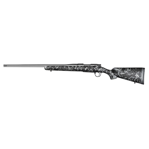 Christensen Arms Mesa FFT 6.5 PRC 4+1 20" Threaded Barrel, Tungsten Gray Cerakote, Black with Gray Webbing Stock, Left Hand 8010110900