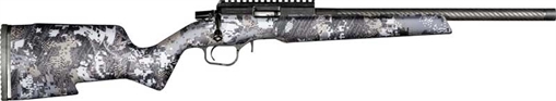 Christensen Arms Ranger Full Size 22 WMR 9+1 18" Black Carbon Fiber Steel Barrel, Black Anodized Aluminum Receiver, Sitka Elevate II Camo Carbon Fiber Aluminum Bedding Stock 8011201600