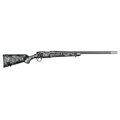 Christensen Arms Ridgeline FFT Full Size 7mm-08 Rem 4+1, 20" Stainless Steel Threaded Barrel, Stainless Aluminum Receiver, Black w/Gray Accents Fixed Sporter w/Flash Forged Technology Stock 8010613900