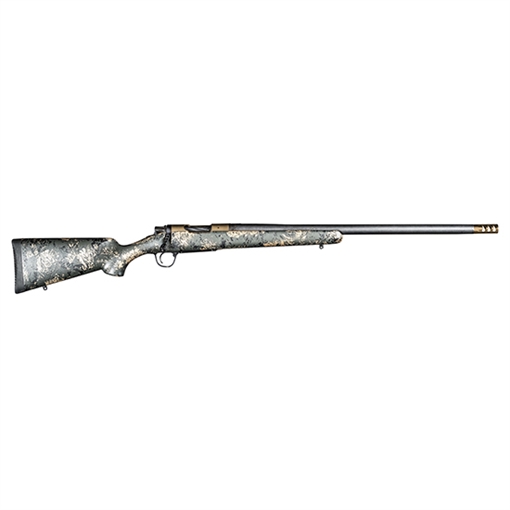 Christensen Arms Ridgeline FFT 7mm-08 Rem 4+1 20" Carbon Fiber/Threaded Barrel, Burnt Bronze Cerakote, Green with Black/Tan Accents Stock 8010619200