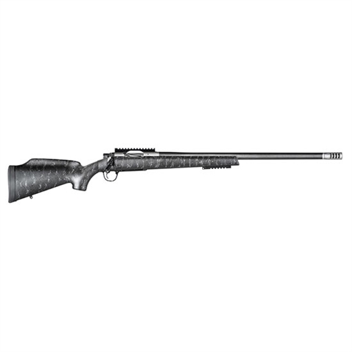 Christensen Arms Traverse 22-250 Rem 4+1 24" Threaded Barrel, Natural Stainless, Black with Gray Webbing Stock 8011000100