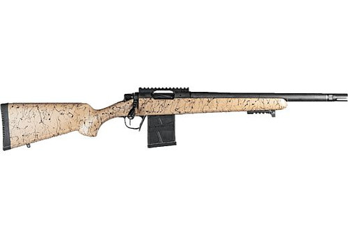 Christensen Ridgeline Scout .300 Blackout, 16" Threaded Barrel, Tan W/ Black Web, 10rd