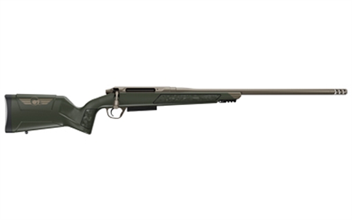 Christensen Arms Evoke, Bolt Action Rifle, 350 Legend, 18" Barrel, Threaded 5/8x24, Premium RFR Muzzle Brake, Cerakote Finish, Burnt Bronze, Synthetic Stock with Integrated Picatinny Rail, Trigger Tech Adjustable Trigger, 4 Rounds, 1 Magazine 801-15011-00