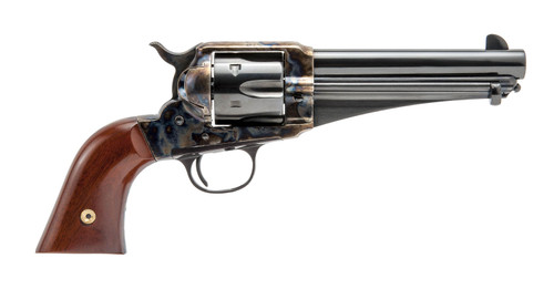 Cimarron 1875 Outlaw .357/.38 SPL, 5.5" Barrel, Case Hardened Finish, Wood Grip, 6rd