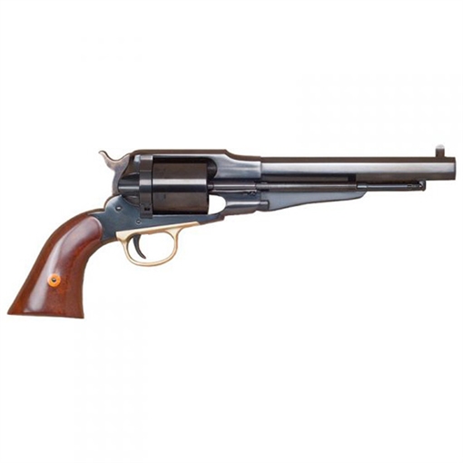 Cimarron 1858 New Model Army 38 Special 6 Shot 7.37" Blued Octagon Steel Barrel, Blued Cylinder, Blued Steel Frame, Walnut Grip, Exposed Hammer CA1010