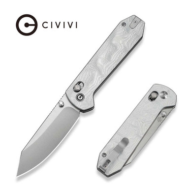 Civivi Over Yonder C25027-2 Crossbar Lock Knife - Aluminum Foil G10 - 14C28N