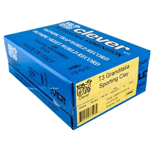 Clever MIRAGE G ITALIA T3 12 GA 2-3/4'' 1-1/8OZ #7.5 1285 FPS 250/CS CMGI12HSC75