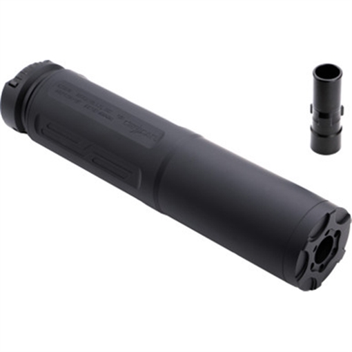 CMMG DEFCAN 45 GEN 2, Suppressor, 45ACP, Aluminum, Cerakote Finish, Black, Quick Detach, Includes 45ACP Tri Lug Adapter Muzzle Device 45CA453