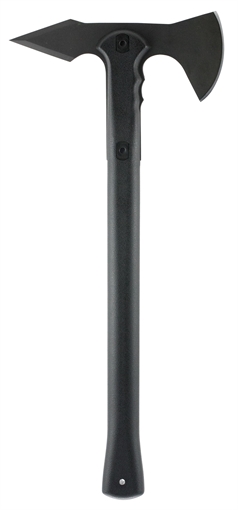 Cold Steel Trench Hawk, 19" Axe, Tomahawk, Plain Edge, 1055 Carbon/Black, Polypropylene/Black, Polypropylene Sheath CS-90PTH