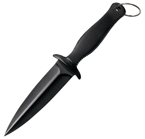 Cold Steel CS-92FBA FGX Boot Blade II 5" Fixed Plain Black Griv-Ex Blade/Black Checkered Kray-Ex Handle CS92FBA