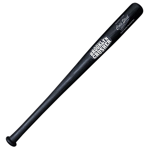 Cold Steel Brooklyn Crusher, Bat, Black, Polypropylene, 29" CS-92BSS CS92BSS